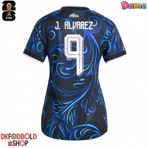 Argentina Julian Alvarez #9 Udebanetrøje Dame VM 2026 Kort ærmer